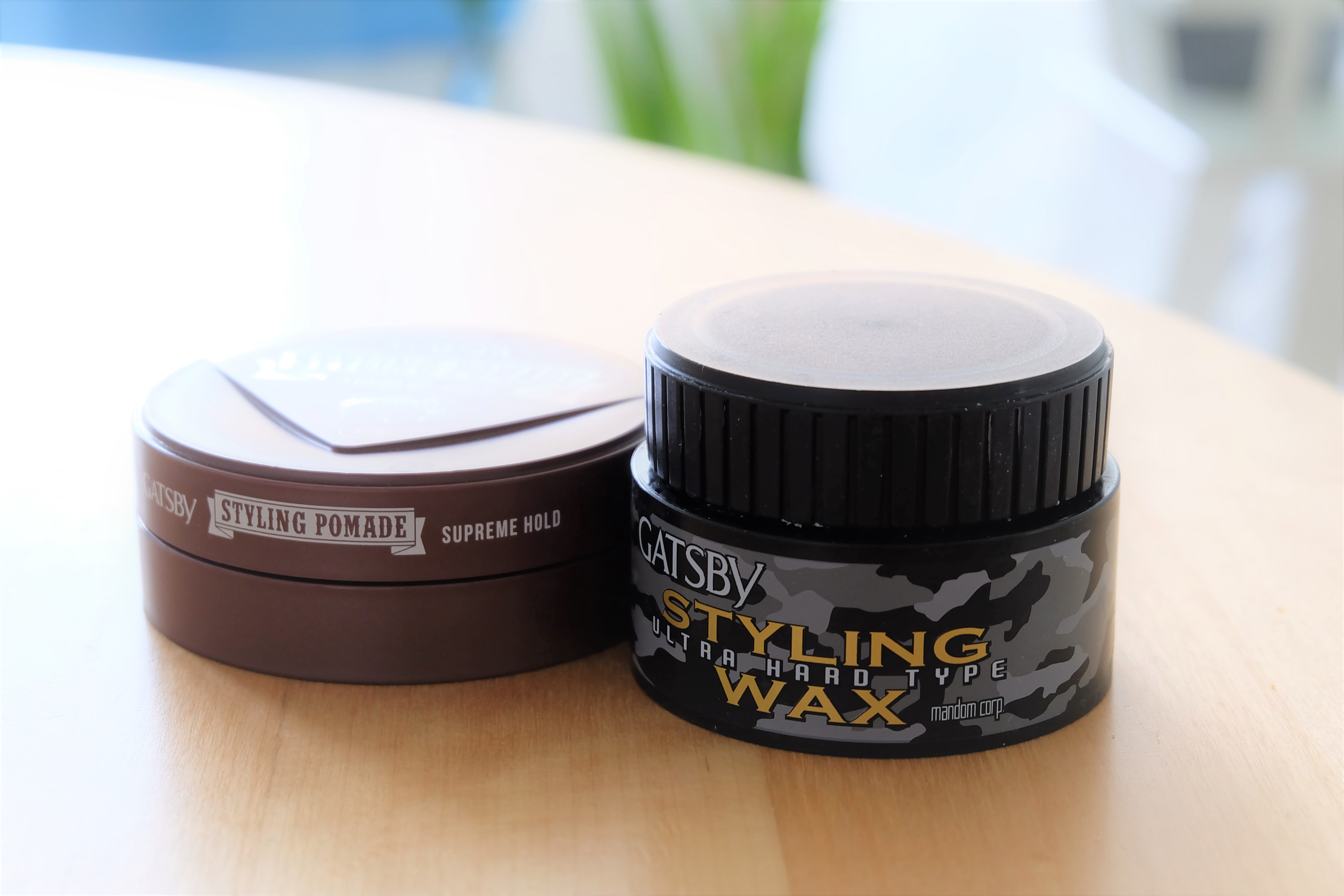 Carry It Like Harry - Gatsby Ultra Hard Type Styling Hair Wax or Gatsby Pompadour Styling Hair Pomade Supreme Hold