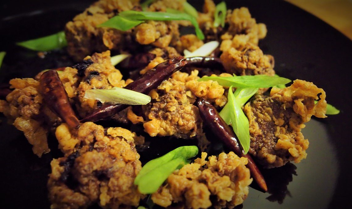 deep-fried chicken liver 酥炸雞肝