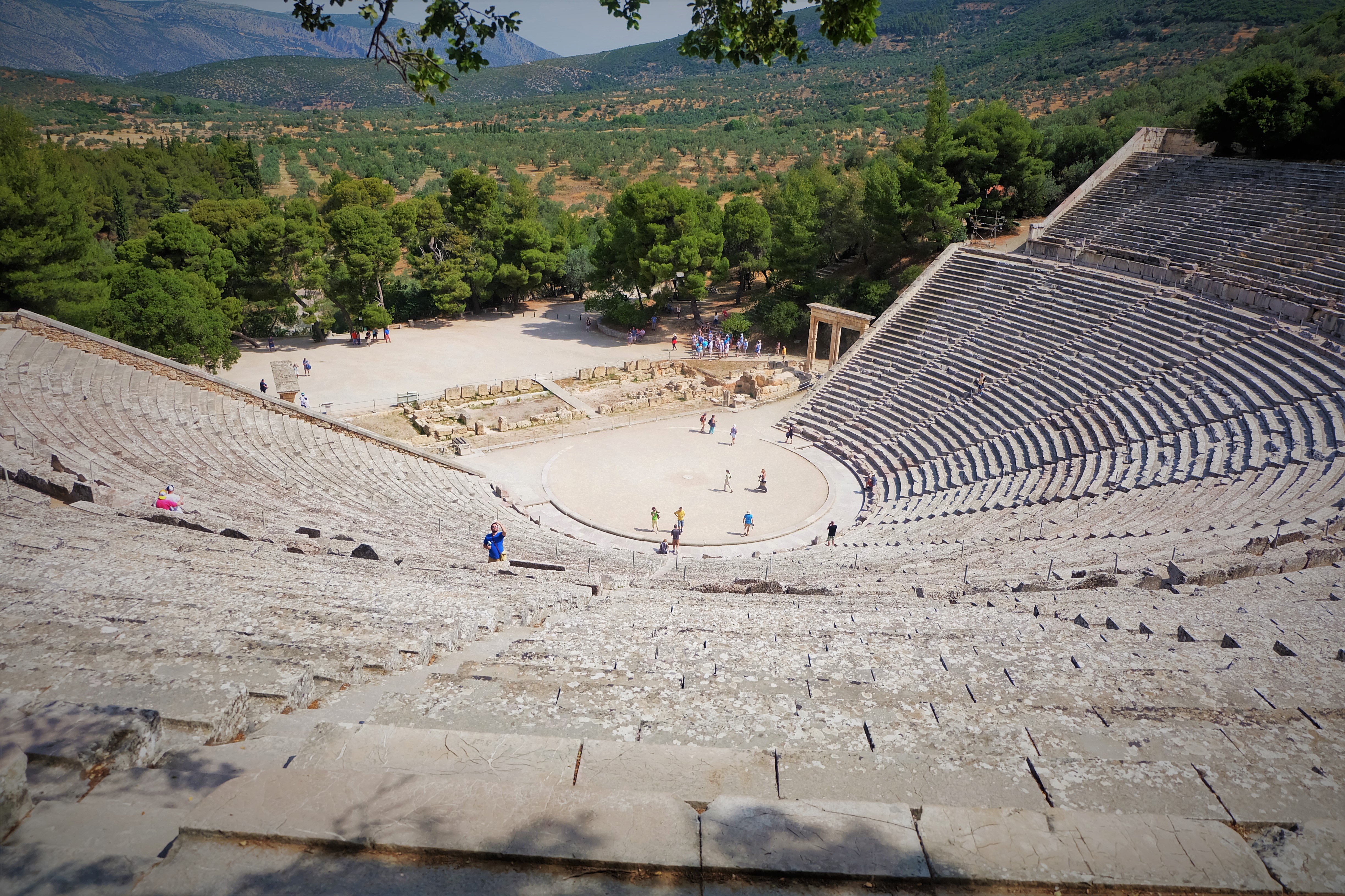 What Are The 4 Parts Of Greek Theatre